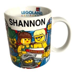Lego Legoland I Heart California Coffee Mug Splash Holds 10 ozs